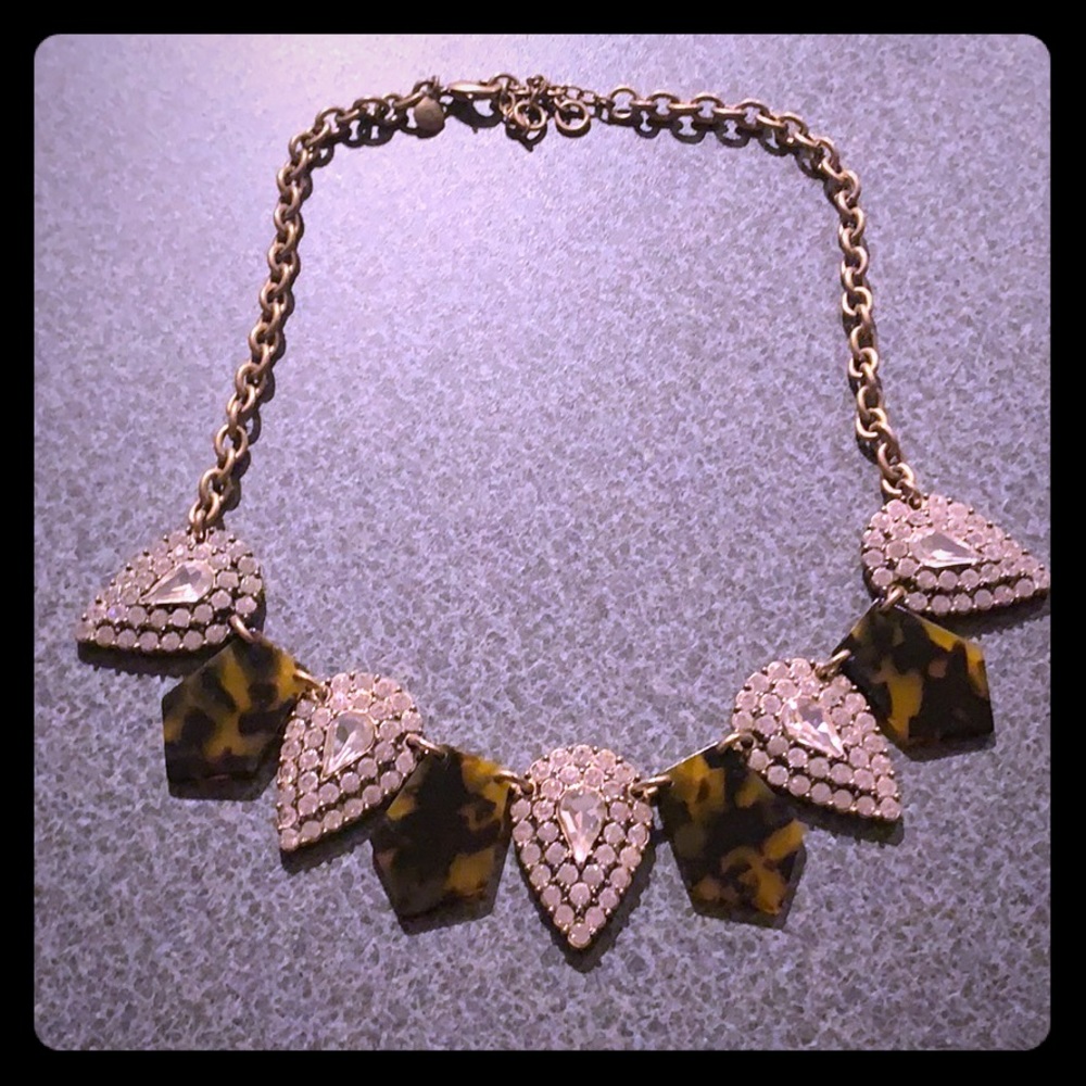 J. Crew Tortoise Necklace